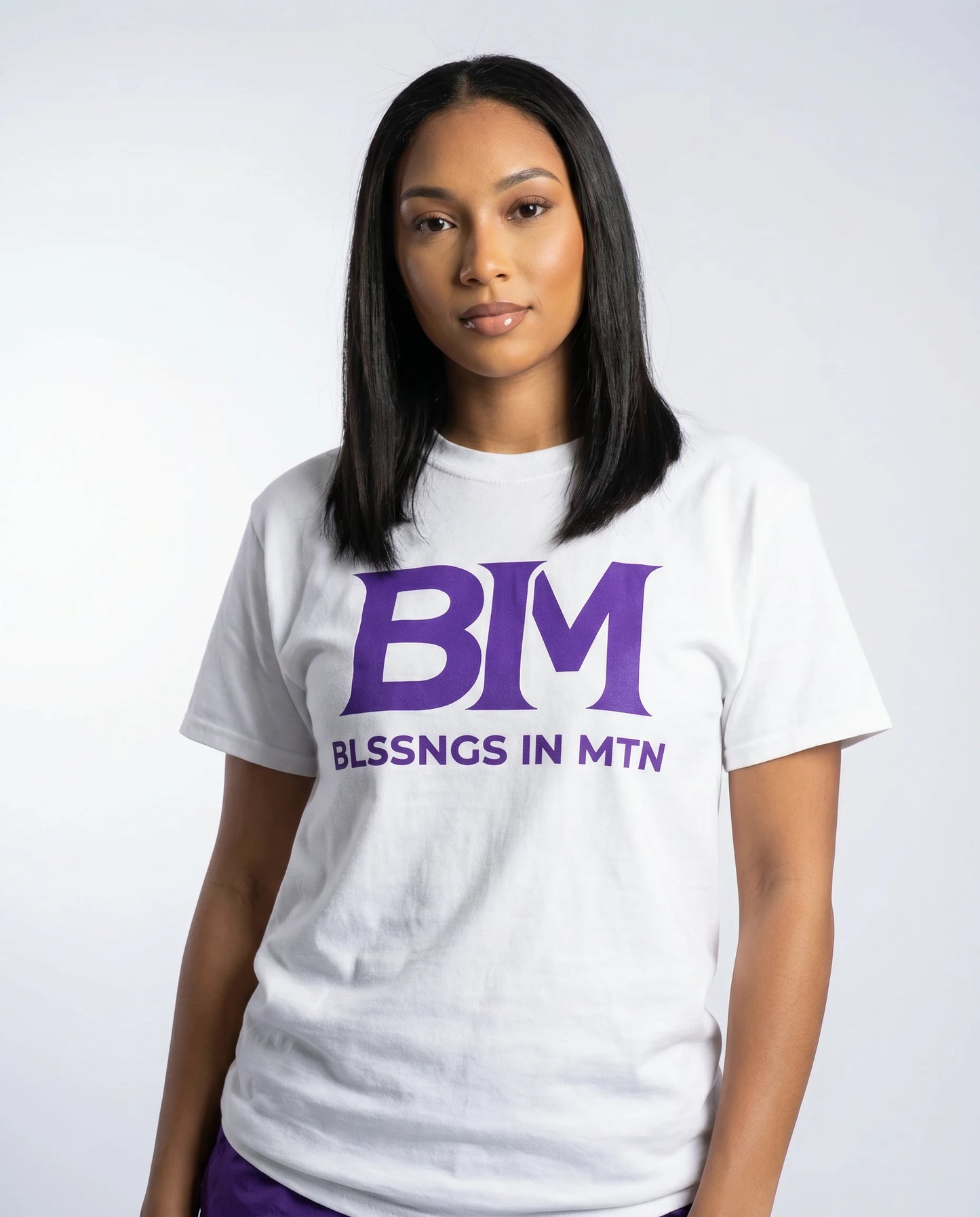 BIM Logo Tee - Purple