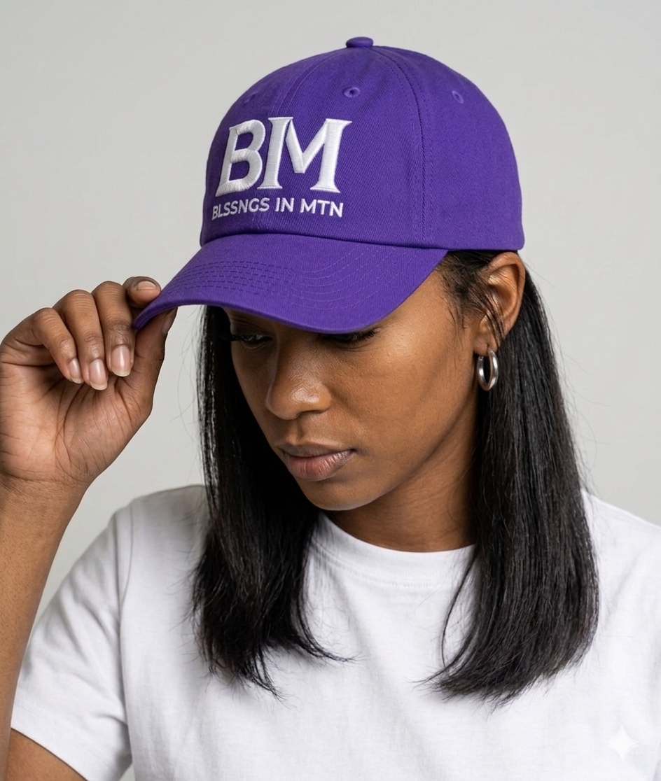 BIM Logo Dad Hat - Purple
