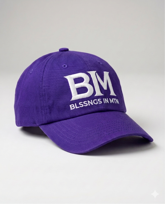 BIM Logo Dad Hat - Purple