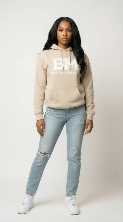 BIM Logo Hoodie - Sand