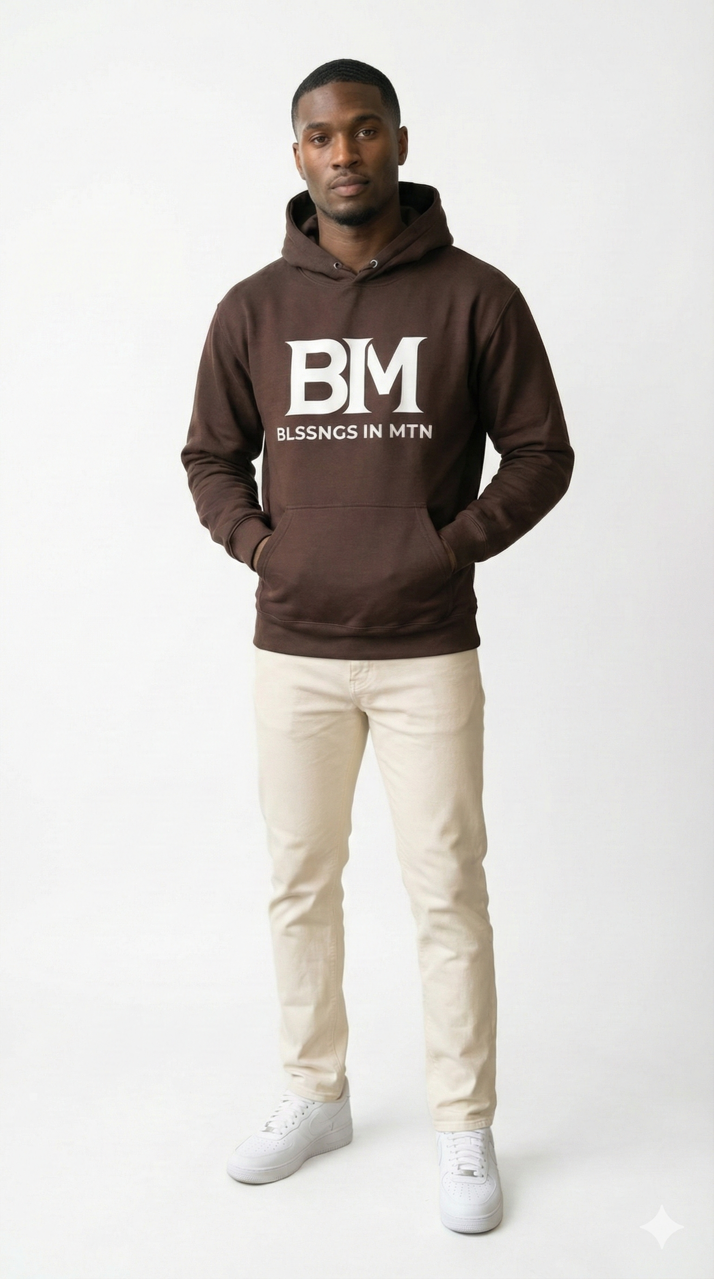 BIM Logo Hoodie - Brown