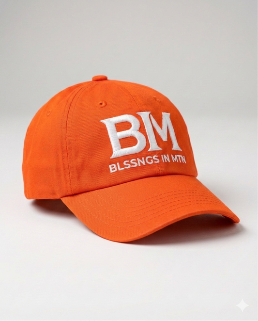 BIM Logo Dad Hat - Orange