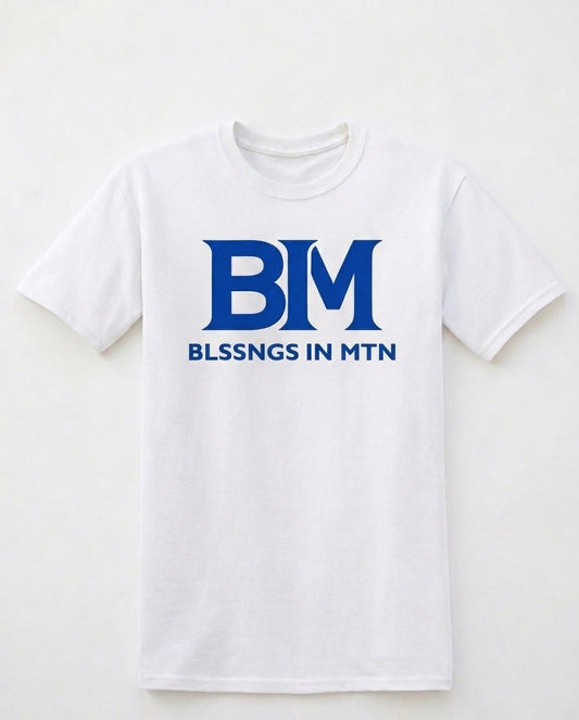 BIM Logo Tee-Blue