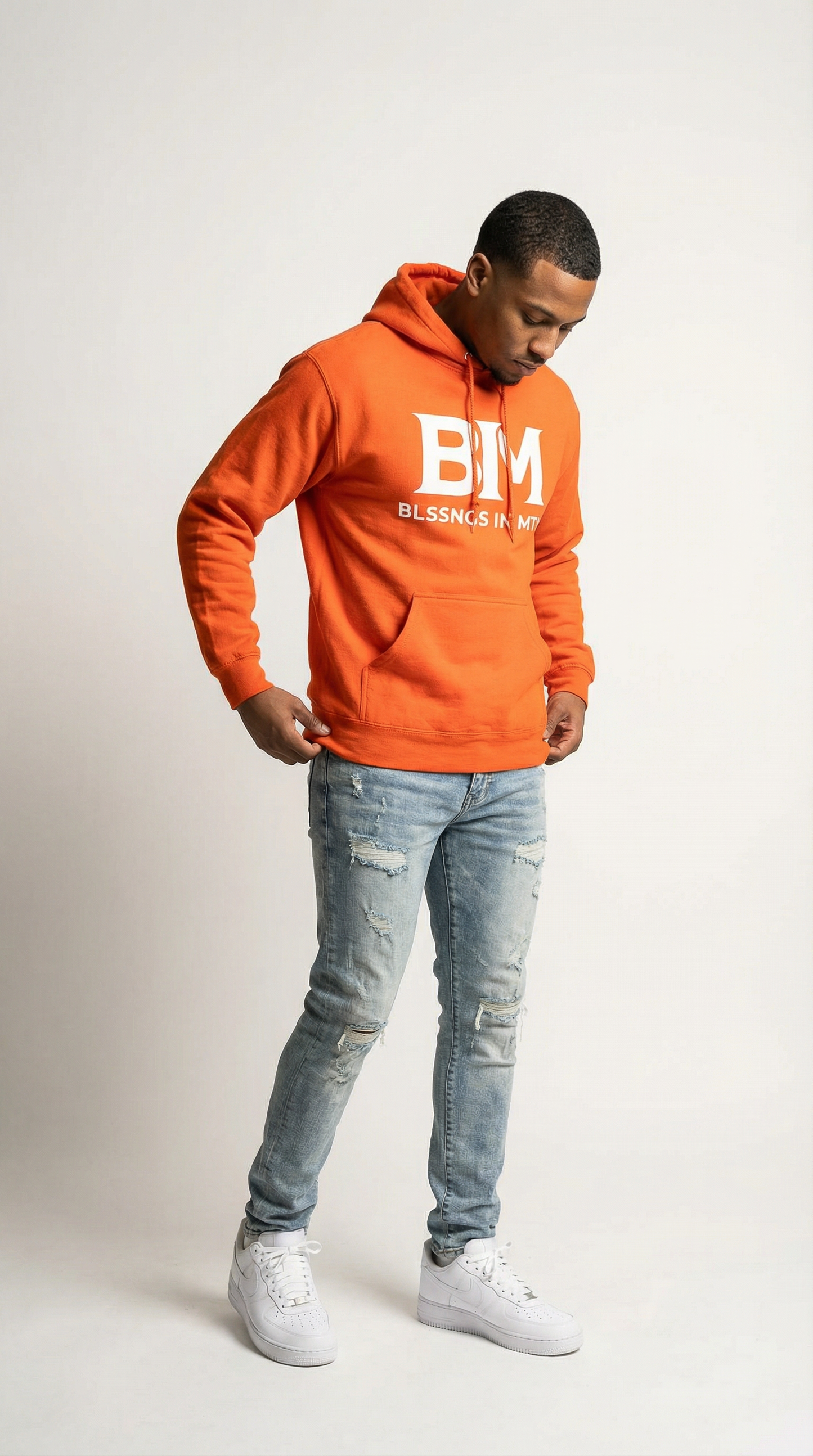 BIM Logo Hoodie - Burnt Orange