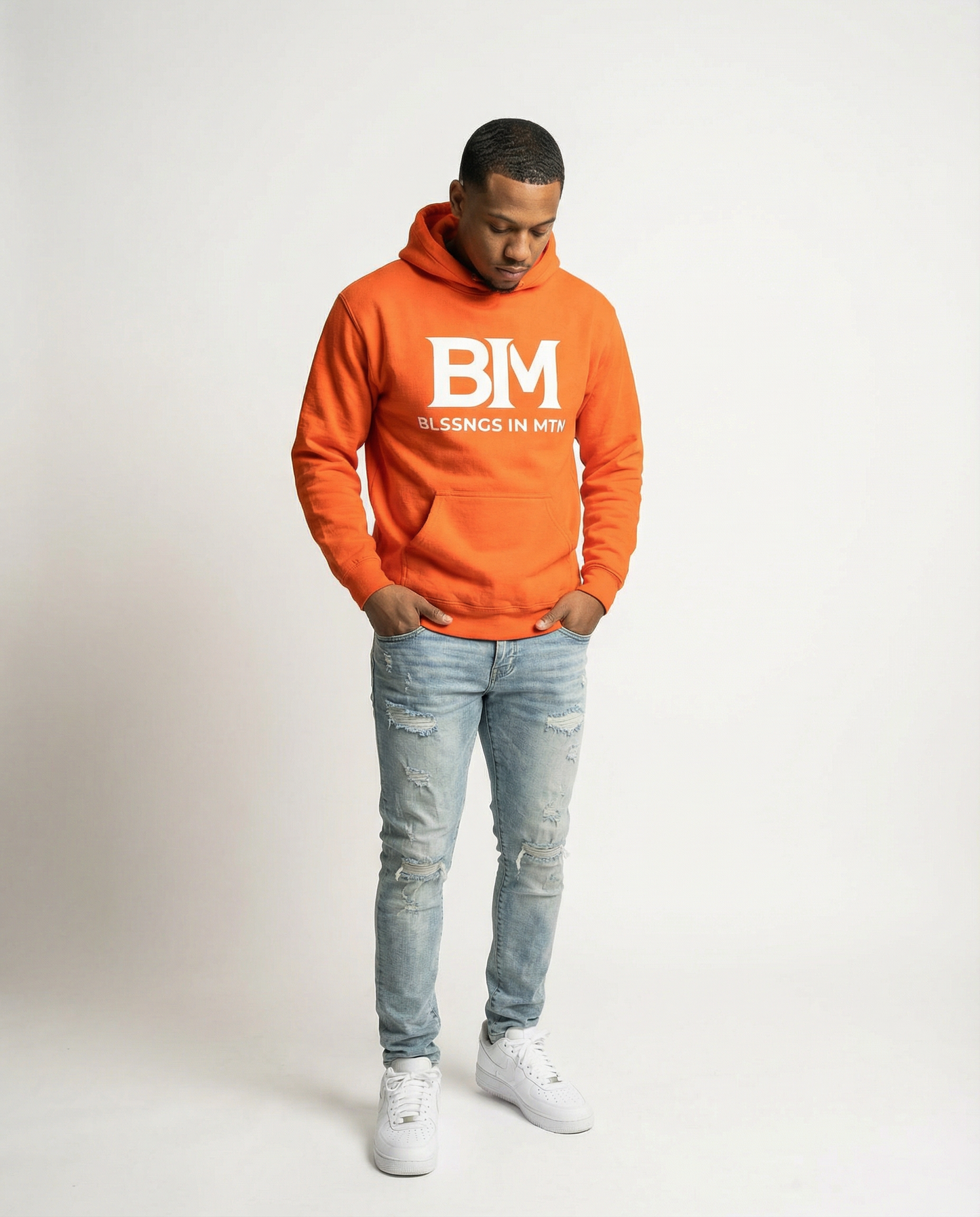 BIM Logo Hoodie - Burnt Orange