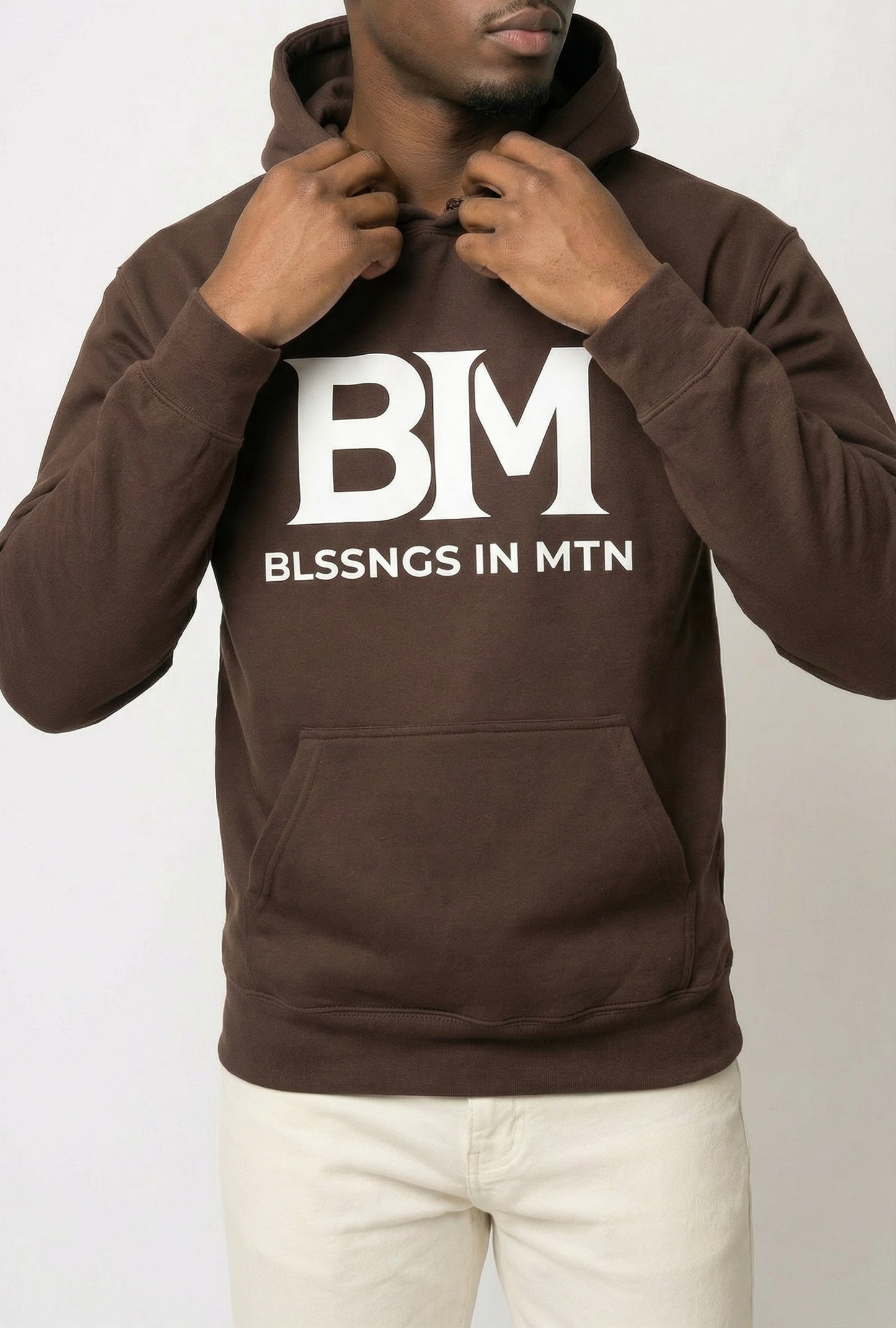 BIM Logo Hoodie - Brown